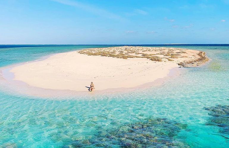 Tagesausflug zu den 3 Inseln von Marsa Alam aus